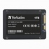 Papírenské zboží - Belső SSD Verbatim SATA III, 1TB, Vi550, 49353 fekete, 535 MB/s, 560 MB/s