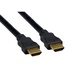Papírenské zboží - Kábel HDMI M- HDMI M, Nagy sebesség, 1 m, aranyozott csatlakozók, fekete