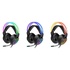 Papírenské zboží - Defender Cosmo Pro RGB, gaming headset mikrofonnal, hangerőszabályzó, fekete, 7.1 (vi