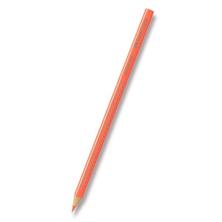 Papírenské zboží - Pastelka Faber-Castell Grip 2001 - neonové odstíny oranžová