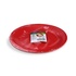 Papírenské zboží - Papírtányér (FSC Mix) piros átmérő 23cm [10 db]