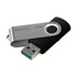 Papírenské zboží - Goodram USB flash meghajtó, USB 3.0 (3.2 Gen 1), 8 GB, UTS3, fekete, UTS3-0080K0R11, USB A, o