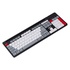 Papírenské zboží - Marvo KB005, billentyűzet US, klasszikus, vezetékes (USB), fekete-piros