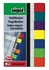 Papírenské zboží - Könyvjelzők, 7x40-es kártyák, 20x50 mm-es SIGEL "Átlátszó", színkeverék