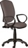 Papírenské zboží - Irodai szék, textil, fekete alap, Nuvola, szürke