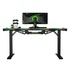 Papírenské zboží - ULTRADESK játékasztal FORCE - zöld, 166x70 cm, 76,5 cm, XXL egérpaddal, tartóval