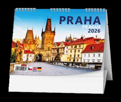 Papírenské zboží - Stolní kalendář - Praha