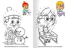 Papírenské zboží - Kifestőkönyv - A4 - Csatlakozó kártyák shikulihoz - Gyerekek