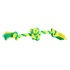 Papírenské zboží - 2 karú labda HipHop pamut, lime, zöld 17cm, 30g