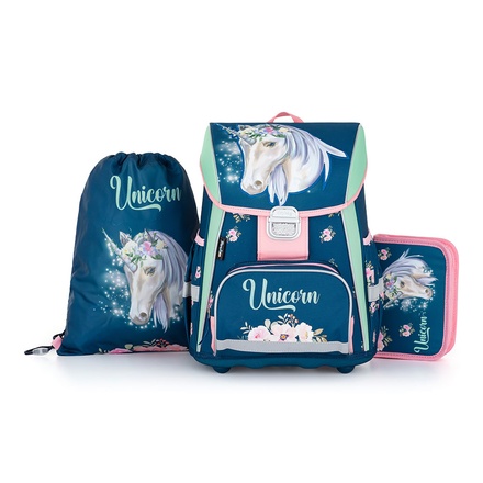Papírenské zboží - Školní set 3ks PREMIUM Unicorn 1