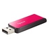Papírenské zboží - Apacer USB flash meghajtó, USB 2.0, 32 GB, AH334, rózsaszín, AP32GAH334P-1, USB A, visszahúzható
