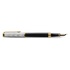 Papírenské zboží - Waterman Exception Reflections of Paris SE DLX Black GT töltőtoll F hegye