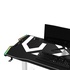 Papírenské zboží - ULTRADESK játékasztal FORCE SNOW - fehér, 166x70 cm, 76,5 cm, XXL egérpaddal, tartható
