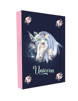 Papírenské zboží - Box na sešity A4 Unicorn 1