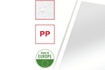 Papírenské zboží - Europacks Luxury, A4, 55 mikron, 100 db, ESSELTE [100 db]