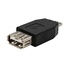 Papírenské zboží - Kicsinyítés, USB (2.0), USB micro (2.0) M-USB A (2.0) F, 0, fekete, embléma