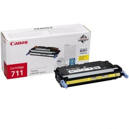 Papírenské zboží - Canon originální toner CRG711, yellow, 6000str., 1657B002, Canon LBP-5300, O