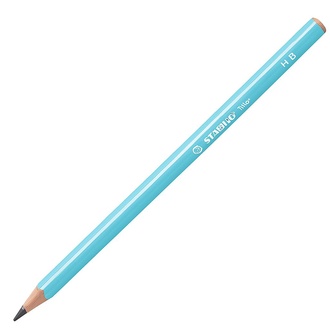 Papírenské zboží - Trojhranná grafitová tužka STABILO Trio modrá HB [1 ks]