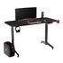 Papírenské zboží - ULTRADESK játékasztal LEVEL RED, 140x70cm, 72-124cm, elektromosan állítható magasságú, XXL-el