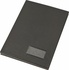 Papírenské zboží - Signature könyv, fekete, műbőr, A4, 20 lap, karton, VICTORIA