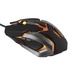 Papírenské zboží - E-Blue Mouse Auroza Gaming, 4000 DPI, optikai, 6 tl., 1 kerék, vezetékes USB, fekete, játék