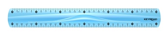 Papírenské zboží - Vonalzó KEYROAD 30cm, rugalmas
