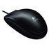 Papírenské zboží - Logitech Mouse B100, 800DPI, optikai, 3 tl., 1 kerék, vezetékes USB, fekete