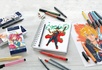 Papírenské zboží - Pitt Artist Pen Manga marker, műanyag tok 6 db, Faber-Castell 167124