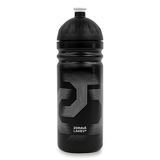 Papírenské zboží - Zdravá lahev Symetric černá - 0,7 l