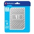 Papírenské zboží - Verbatim külső merevlemez, Store N Go, 2.5", USB 3.0 (3.2 Gen 1), 1TB, 53197, ezüst