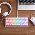 Papírenské zboží - Marvo KG962 EN - R, billentyűzet US, játék, mechanikus típusú vezetékes (USB), fehér, háttérvilágítású,