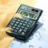 Papírenské zboží - Citizen Calculator WR3000, fekete, asztali áfa számítással, tizenkét számjegyű, vízálló, por