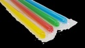 Papírenské zboží - BUBBLE TEA műanyag szívószálak 12x210mm mix [250 db] (újrafelhasználható)