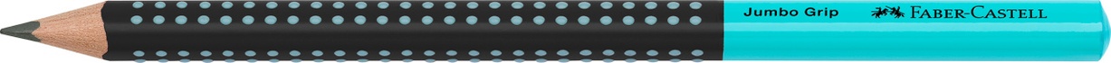 Papírenské zboží - Jumbo Grip kéttónusú grafit ceruza, türkiz / fekete Faber-Castell 511912