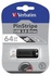 Papírenské zboží - 64 GB-os USB flash meghajtó "PinStripe", USB 3.0, VERBATIM, fekete