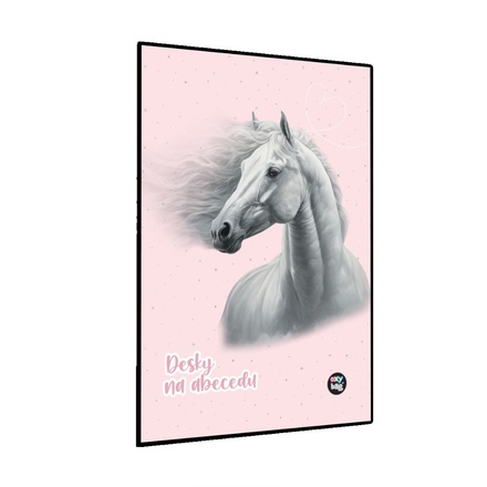 Papírenské zboží - Desky na ABC kůň romantic