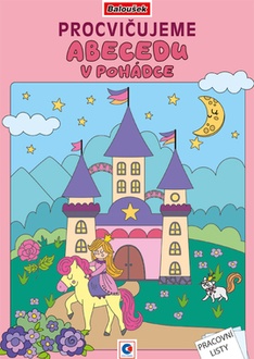 Papírenské zboží - Omalovánka A4 - Procvičujeme abecedu - V pohádce