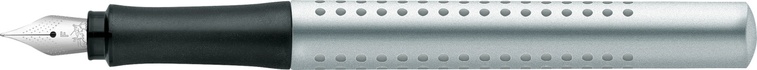 Papírenské zboží - Töltőtoll Grip 2011, F, ezüst Faber-Castell 140906