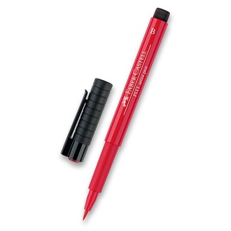 Papírenské zboží - 
Popisovač Faber-Castell Pitt Artist Pen Brush - červené a růžové odstíny 121