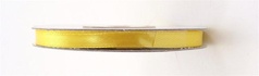 Papírenské zboží - Szalag, szatén, sárga, 6mm x 25 m