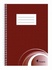 Papírenské zboží - Írótömb, négyzet, drótgyűrűs kötés, A5, 70 lap, VICTORIA