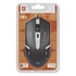 Papírenské zboží - Defender Mouse Hit MB-601, 1200DPI, optikai, 4 tl., 1 kerék, vezetékes USB, fekete, játék, po