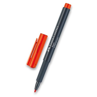 Papírenské zboží - Popisovač Faber-Castell Neon oranžová