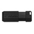 Papírenské zboží - Verbatim USB flash meghajtó, USB 2.0, 8 GB, PinStripe, Store N Go, fekete, 49062, USB A, magassággal