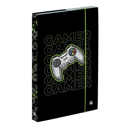 Papírenské zboží - Box na sešity A4 Gamer