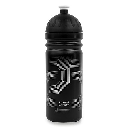 Papírenské zboží - Zdravá lahev Symetric černá - 0,7 l