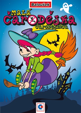 Papírenské zboží - Omalovánka A5 - Malá čarodějka