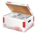 Papírenské zboží - Esselte Speedbox A4-es gyorsan összecsukható irattartó fedéllel, fehér
