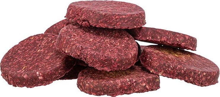 Papírenské zboží - Cracker, sušenky pro hlodavce s červenou řepou, 4 cm / 150 g