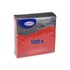 Papírenské zboží - Szalvéta (PAP FSC Mix) 1-rétegű piros 33 x 33 cm [100 db]
